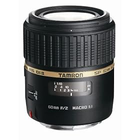 【クリックで詳細表示】Amazon.co.jp｜TAMRON 単焦点マクロレンズ SP AF60mm F2 DiII MACRO 1：1 キヤノン用 APS-C専用 G005E｜カメラ・ビデオ通販