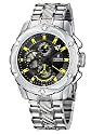 Festina Men's Tour '09 Men's Stainless Steel Carbon Fiber Retrograde Chronograph Watch #F16381/2