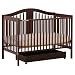 Stork Craft Chelsea 4 in 1 Stages Fixed Side Crib, Cherry