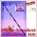 Schreibset A6 *Traumpferdchen Bl&uuml;tenzauber* mit Block, Bleistift und Radiergummi vom D&ouml;ll-Verlag // Mitgebsel Geburtstag Kinder Malen Spielen Schreib Set Pferde Bl&uuml;ten ZauberSterne