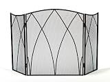 FOTHERBY FIREGUARD - 3 PANEL SCREEN NORMAN ARCH STYLING