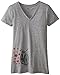 Pedal Pushers Club Bike Hearts Heather Grey Tee