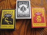 Ultimate Bicycle Black Magic 3 Deck Collection Playing Cards with