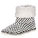 Noble Mount Womens Oxford Indoor Boot Slippers
