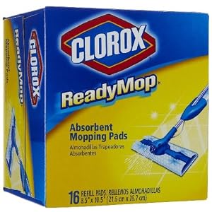 Clorox ReadyMop Absorbent Cleaning Pads, 16 Pads
