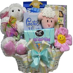 Art of Appreciation Gift Baskets My Little Lamb Chocolate and Candy Easter Basket