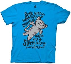 The Big Bang Theory Soft Kitty Song Adult T-shirt