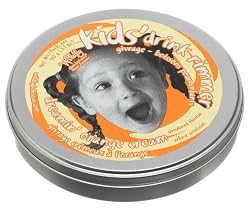 Wildly Delicious Dreamin' Orange Cream Kids Drink Rimmers, 3.9-Ounce Tin (Pack of 3)