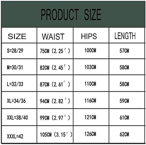 DyyShow Mens Cargo Shorts Multi-Pocket Summer Shorts with Belt XXL Water Wave