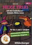 Hexe Trixi mit dem Zauberbesen CD-ROM fuer Windows 95/98/2000/Me/XP. Schauen, Hoeren, Lesen. 1. und 2. Schuljahr (Lernmaterialien), Basicversion Einzellizenz