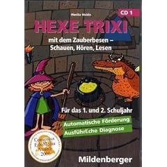 Hexe Trixi mit dem Zauberbesen CD-ROM f�r Windows 95/98/2000/Me/XP. Schauen, H�ren, Lesen. 1. und 2. Schuljahr (Lernmaterialien), Basicversion Einzellizenz