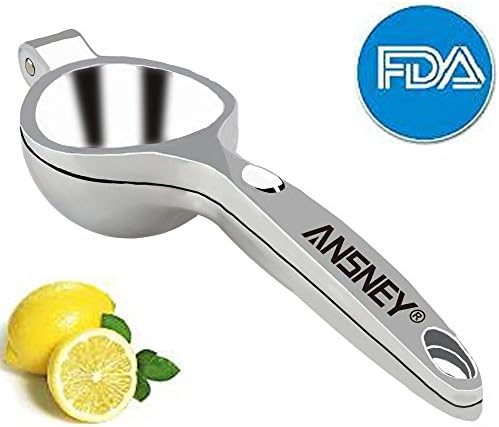 ANSNEY® Lemon Squeezer, Citrus Juicer, Lemon Lime Citrus Press, Good Grips Design, Food-safe Warranty, Easy to Use