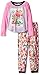 Shopkins Big Girls' Character 2-Piece Pajama Set, Pink, 8