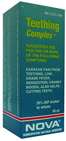 Teething Complex 1.70 Ounces by Nova Homeopathy