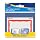 Avery Border Name Badge Label Pad, Red, 40 Labels (45143)