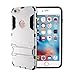 iPhone 6 Case, iPhone 6S Case, JXD® [Kickstand Feature] Heavy Duty Hybrid Dual Layer Armor Defender Full Body Protective Case Cover (iPhone 6/6S Silver)