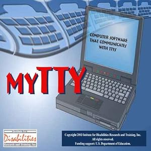 myTTY 3.0 Software Phone System for Deaf and Hearing Impaired Individuals for Windows Only by Institute for Disabilities Research and Training Inc.