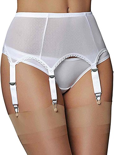 xxl garter belt Yvette/PPN garter belt white Multicolour, Size XXL (44) main image 1