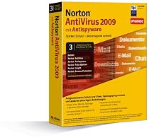 Norton AntiVirus 2009 3 PCs Upgrade - deutsch