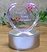 BANBERRY DESIGNS Grandma Lighted Heart - LED Crystal Heart - Color Changing - Desk Decoration - Paperweight - Birthday - Christmas Mother's Day - Measures 5 1/4