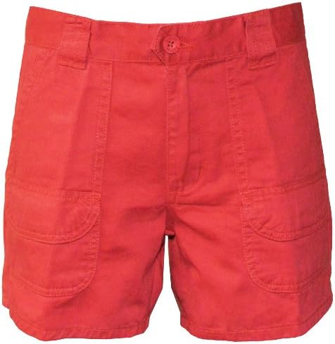 Sabree Missy Cargo Short Red-14