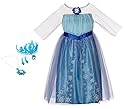 Disney Frozen Enchanting Dress with Tiara & Jewelry Set - Elsa