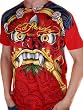 ED HARDY Mens Tattoo T-Shirt Tee Shirt Red