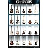 (24x36) Classic Guitars (Chart) Music Poster Print