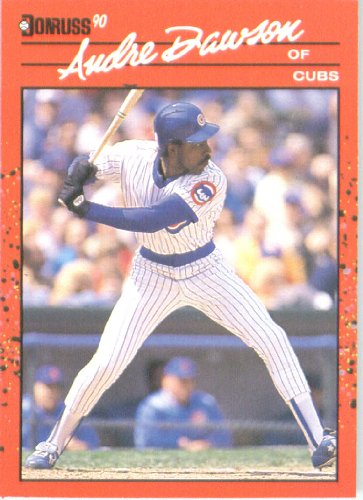 1990 Donruss # 223 Andre Dawson Chicago Cubs Baseball Card