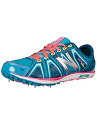 Shoes: New Balance Womens WXC700 Spike Running Shoe, Blue/Pink, 8 B US - New Balance