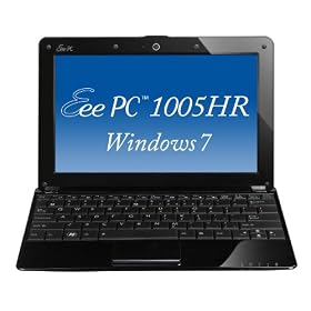 ASUS EeePC1005HR Windows 7���� 250GB 10. 1�^���C�h���𑜓x���f�� �u���b�N EEEPC1005HR-W7BK