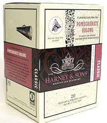 Harney & Sons Fine Teas Pomegranate Oolong - 20 Wrapped Sachets