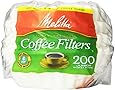 Melitta Basket Coffee Filters, Jr. White (4 to 6-Cup), 200-Count Filters (Pack of 12)