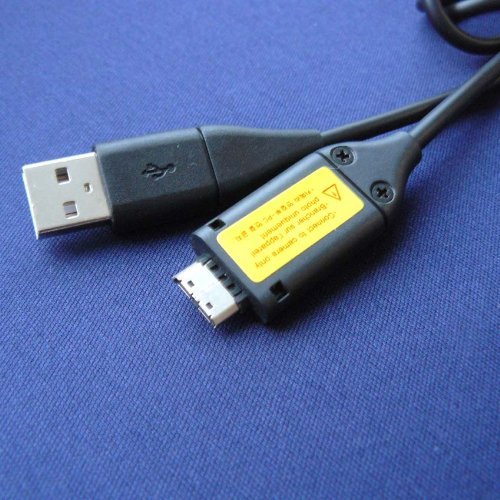 Samsung PL210 Digital Camera Compatible USB 2.0 Data Transfer Power Charger Cable Cord - SUC-C3/C5/C7 Model Compatible - 5 feet Black - Bargains Depot®