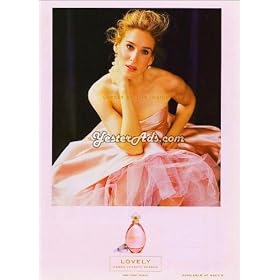 2005 Vintage Ad Sarah Jessica Parker Lovely Perfume by