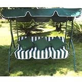 Loywe Hollywoodschaukel Gartenschaukel 3 Sitzer Modell LW12