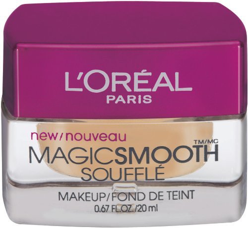 L'Oreal Studio Secrets Professional Magic Smooth Souffle Makeup, Sun Beige (2 pack)