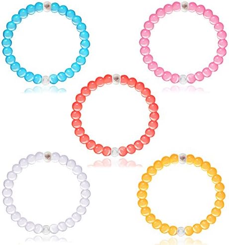 Zheye Silicone Bracelet Red Blue Pink White Camouflage Yellow Green (Small, Red + Pink + Blue + Clear + Yellow)