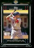 2007 Boston Red Sox LIMITED EDITION Team Edition Baseball Card # BOS19 Dustin Pedroia - RED SOX - MLB Trading Card - In Protective Display Case