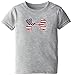 Under Armour Baby-Boys Infant Flag Icon Tee Gray