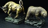 Stock Market Bronze Bookends