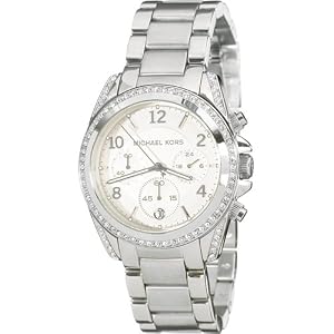 Michael Kors MK5165 Jet Set Ladies Watch - White Dial Stainless Steel Quartz Movement