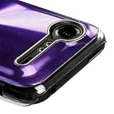 Cosmos Back Cover for HTC DROID Incredible 2 ADR6350, Machined Purple