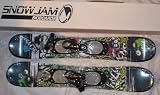 Snowjam 75cm Skiboards Snowblades ski boards with Bindings 2012 75cm NEW
