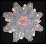 24 Giant Snowflake with 70 Multi Lights. 980007.