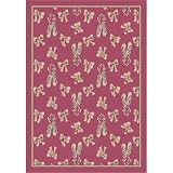 Activity Toe Pointer All-Over Ballet Rug Size: 5' 4