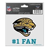 JACKSONVILLE JAGUARS 3"X4" ULTRA DECAL WINDOW CLING