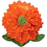 Orange Zinnia Shaped 23