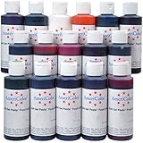 Americolor Ultimate 16 Color Set - 4.5oz Soft Gel Paste Colors Cake Decorating Food Color Kit