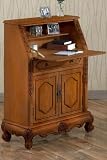 Winslow Secretary Desk Double Antique Oak